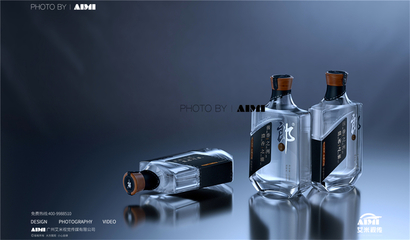 白酒产品图片拍摄 酒类创意摄影